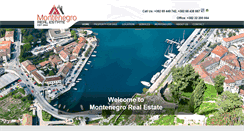 Desktop Screenshot of montenegrorealestate.org